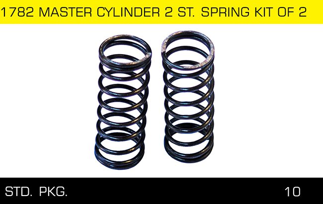 1782 MASTER CYILNDER 2 ST SPRING KIT OF 2